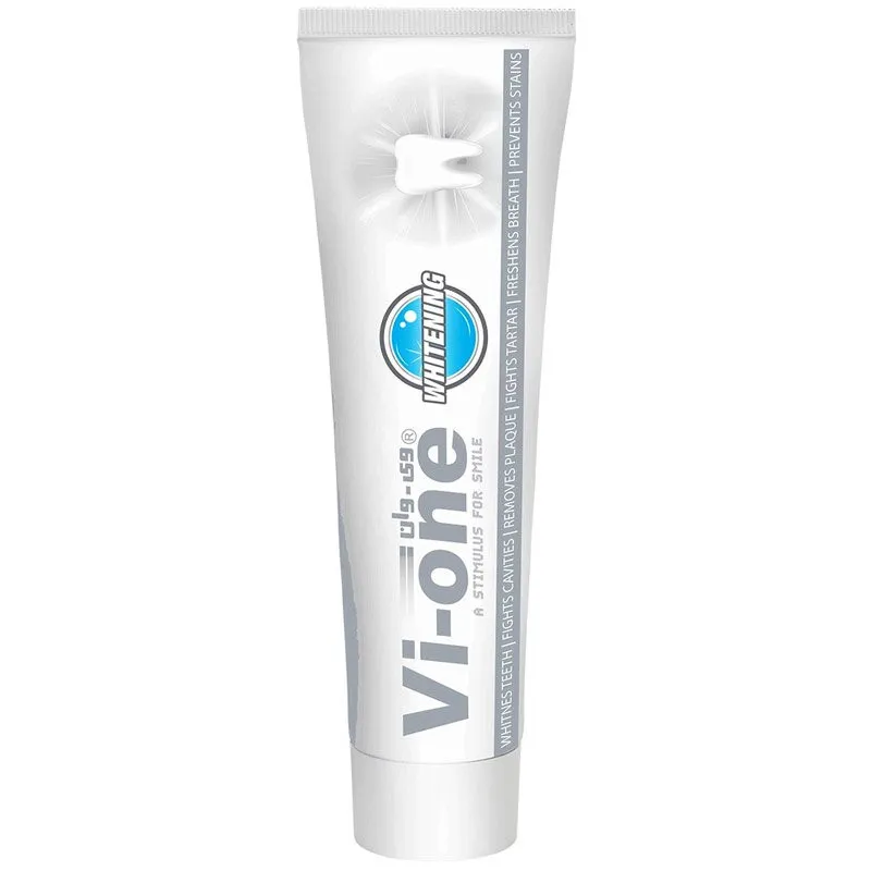 خمیر دندان وی وان مدل Whitening حجم 130 میلی لیتر