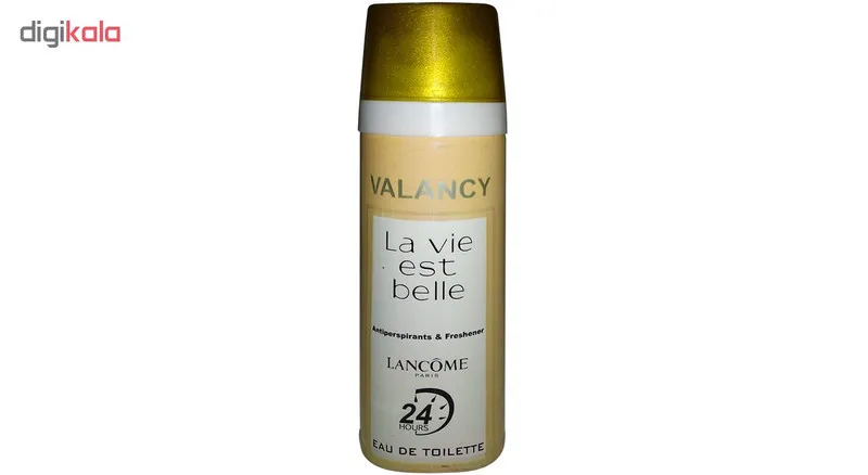 اسپری خوشبو کننده بدن زنانه والانسی مدل Lancome حجم 200 میلی لیتر - تصویر 2
