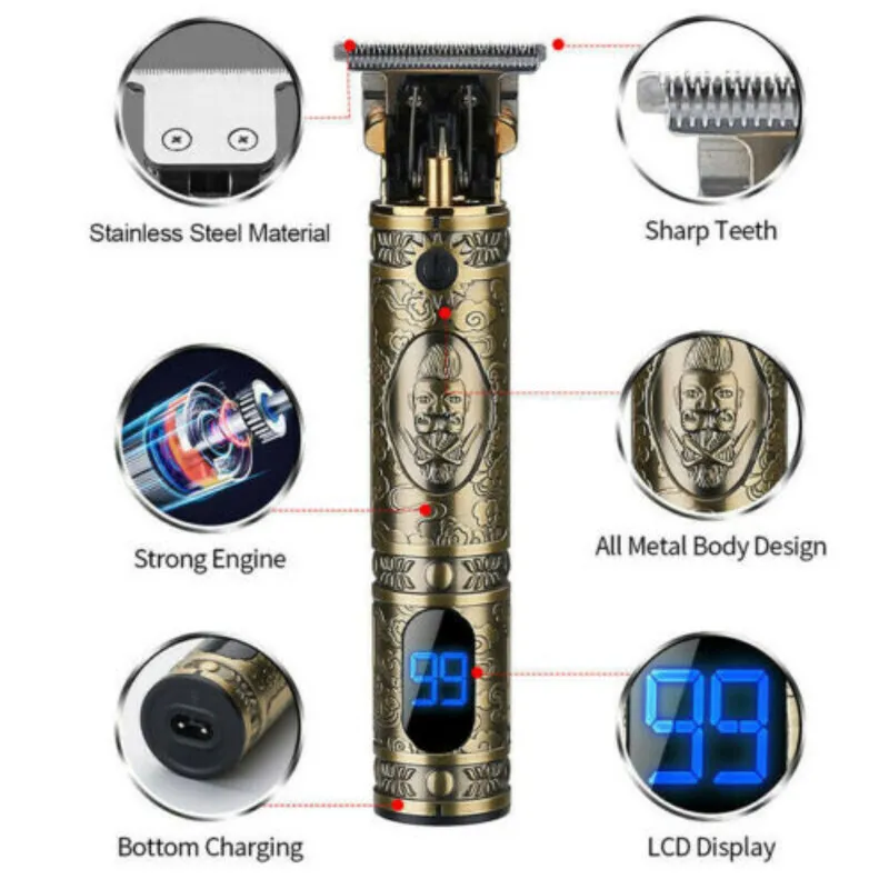 ماشین اصلاح موی سر و صورت انزو پروفیشینال مدل en-5041 - تصویر 2