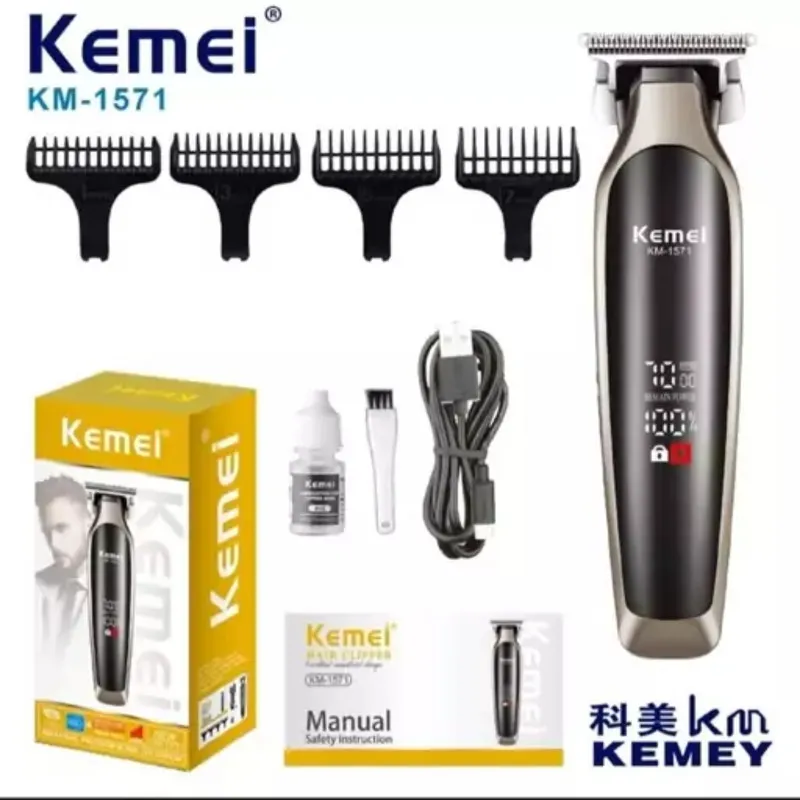 ماشین اصلاح موی سر و صورت کیمی مدل km-1571 - تصویر 2