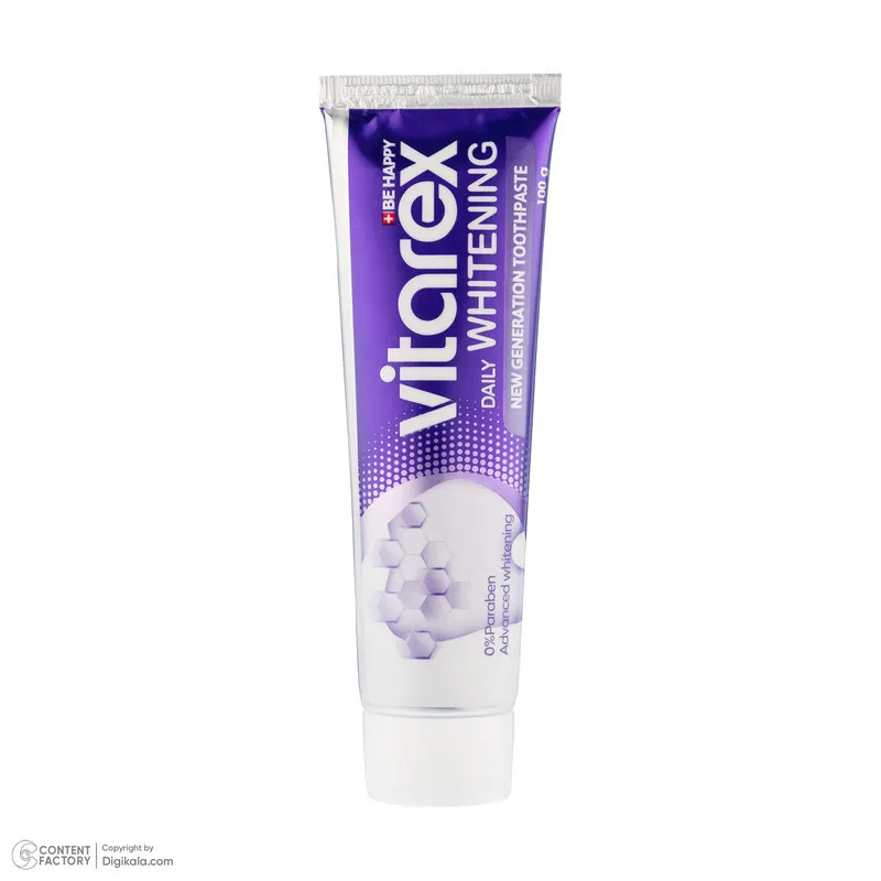 خمیر دندان ویتارکس مدل Daily Whitening وزن 100 گرم - تصویر 3