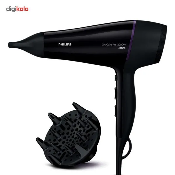 سشوار حرفه ای فیلیپس مدل BHD176 - تصویر 3