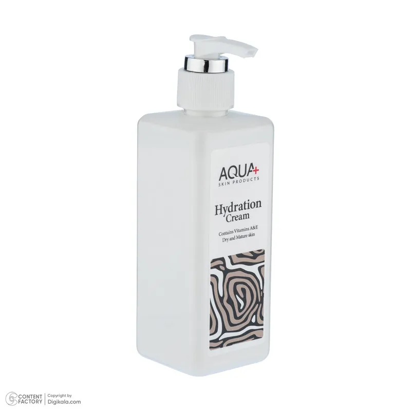 کرم آبرسان و مرطوب کننده آکواپلاس مدل Vitamin A&E مناسب برای پوست خشک حجم 250 میلی لیتر - تصویر 3
