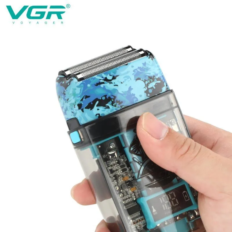 ست ماشین اصلاح موی سر و صورت وی جی ار مدل V 645 بسته سه عددی - تصویر 2