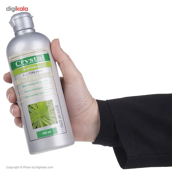 نرم کننده مو کریستال مدل Aloe Vera حجم 400 میلی لیتر - تصویر 3