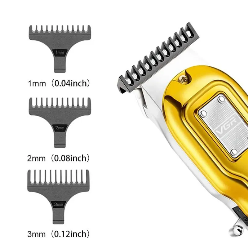 ماشین اصلاح موی صورت و بدن وی جی ار مدل V-919 کد 2025 - تصویر 3