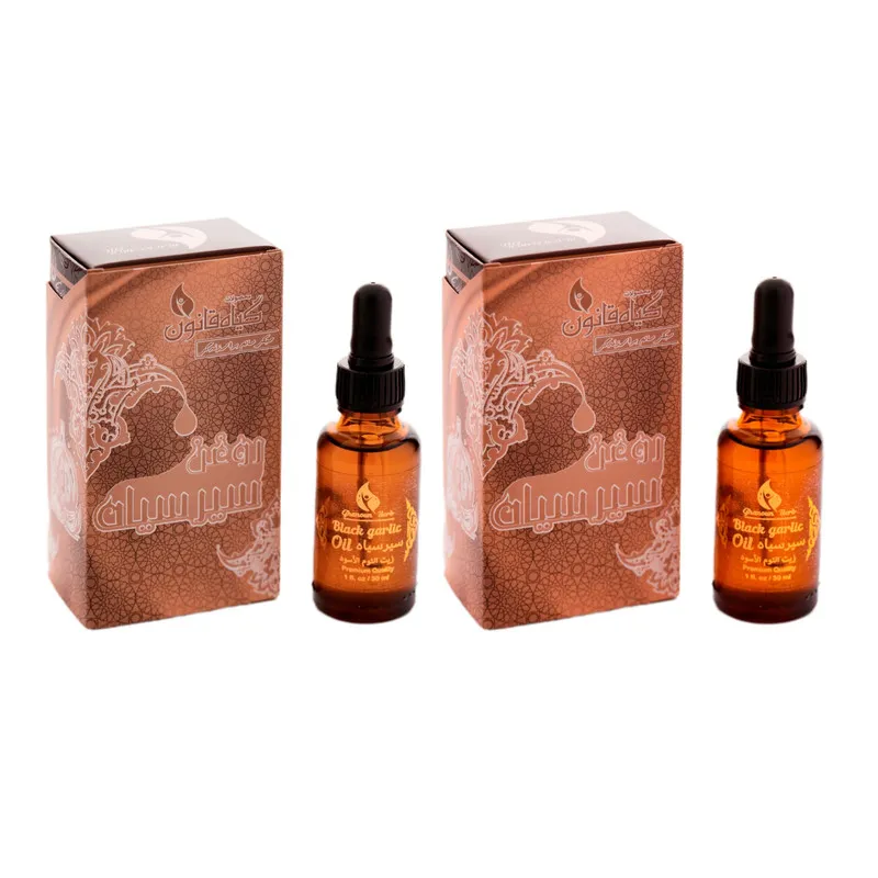 روغن تقویت کننده مو و ریش گیاه قانون مدل سیر سیاه حجم 30 میلی لیتر مجموعه دو عددی - تصویر 2