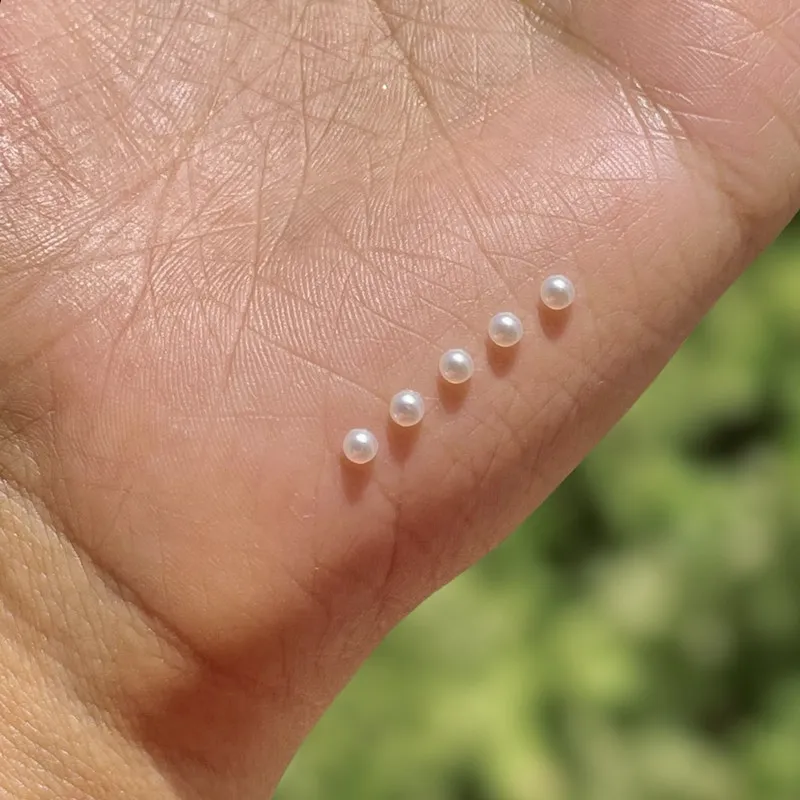 نگین صورت مدل مروارید بسته 100 عددی - تصویر 3