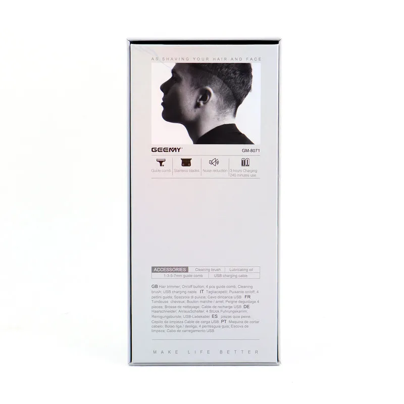 ماشین اصلاح موی سر و صورت شارژی جیمی مدل GM-8071 - تصویر 6