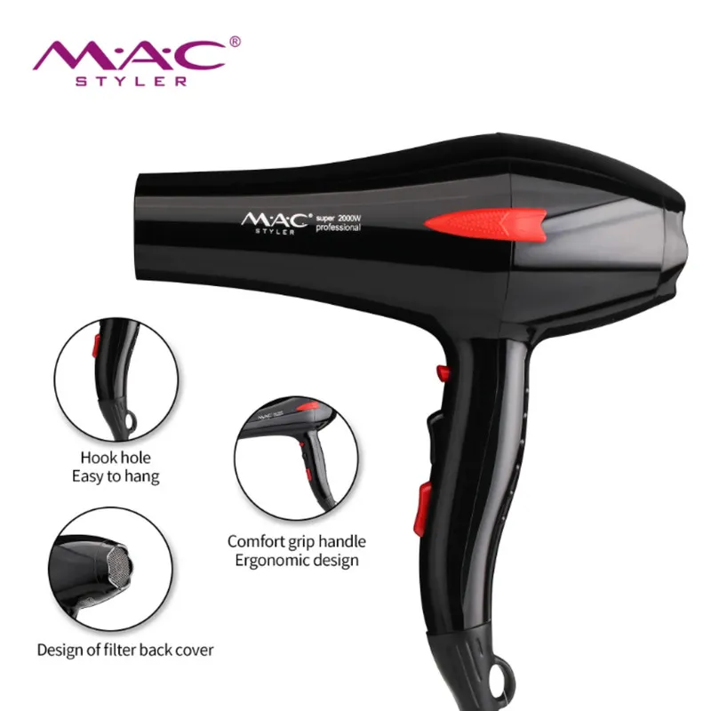 سشوار حرفه ای مک استایلر مدل mc-6619 - تصویر 3