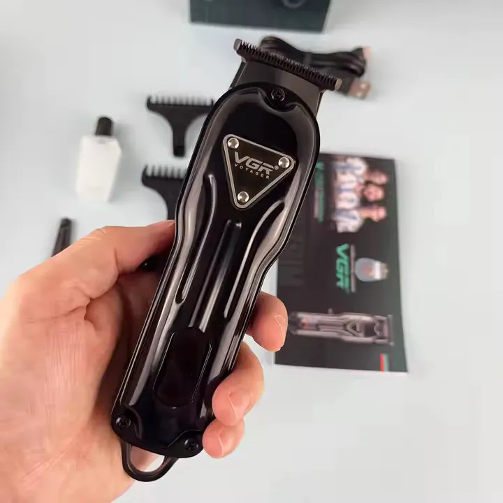 ماشین اصلاح موی سر و صورت شارژی وی جی ار مدل v-298 - تصویر 2