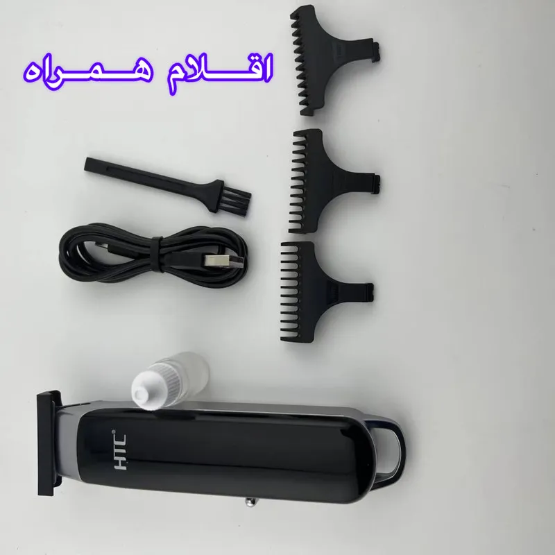 ماشین اصلاح موی سر و صورت شارژی اچ تی سی مدل AT-568 - تصویر 4