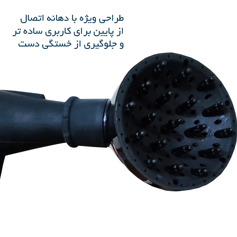 دیسپانسر سشوار مدل M-14800 - تصویر 3
