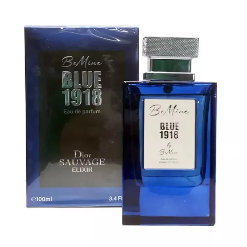 ادو پرفیوم مردانه بی ماین مدل Blue 1918 با رایحه تلخ حجم 100 میلی لیتر - تصویر 2