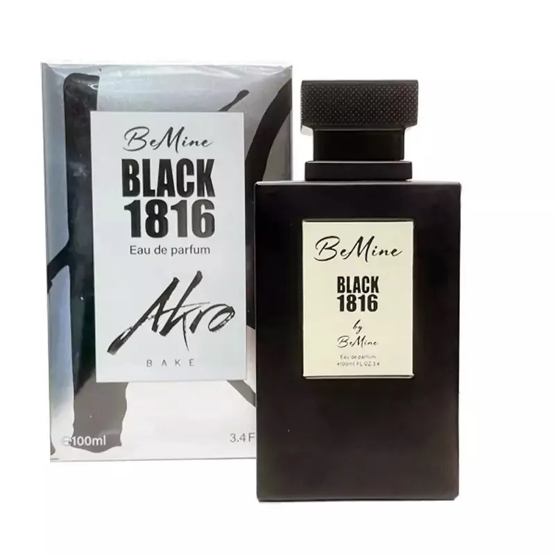 ادو پرفیوم مردانه بی ماین مدل Black 1816 با رایحه شیرین حجم 100 میلی لیتر - تصویر 2