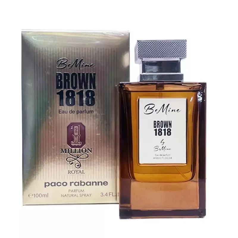 ادو پرفیوم مردانه بی ماین مدل Brown 1818 با رایحه گرم حجم 100 میلی لیتر - تصویر 2