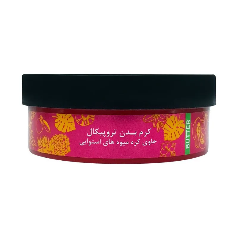 کرم بدن دیپ سنس مدل استوایی حجم 200 میلیلیتر مناسب پوست خشک با کره کاکائو، شی باتر و روغن آملا، ضد التهاب، مرطوبکننده و تسکیندهنده خارش پوست - تصویر 2