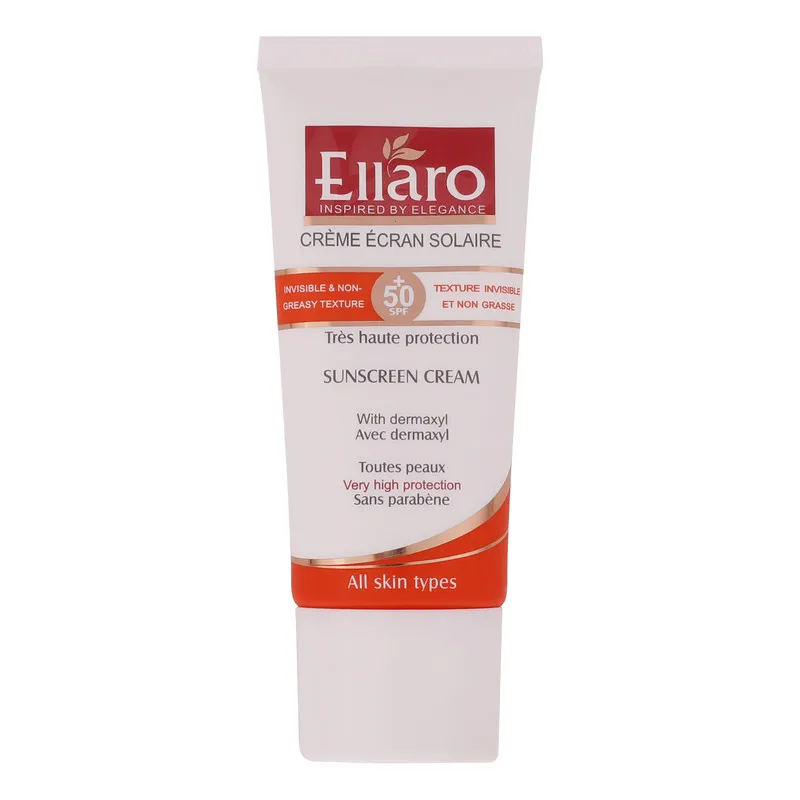 ضد آفتاب بدون رنگ الارو مدل SPF50 محافظ UVA ،UVB، ضد چروک، مناسب انواع پوست تحت لیسانس حجم 50 میلی‌لیتر - تصویر 2