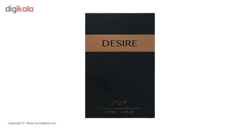 ادو پرفیوم مردانه دندلیون مدل Desire حجم 100 میلی لیتر - تصویر 5