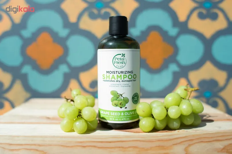 شامپو مو پتال فرش مدل Grape Seed & Olive حجم 475 میلی لیتر - تصویر 5