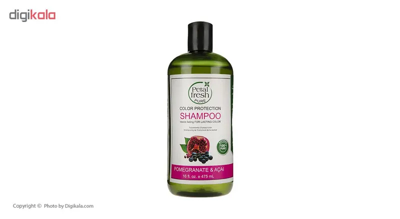 شامپو مو پتال فرش مدل Pomegranate & Acai حجم 475 میلی لیتر - تصویر 2