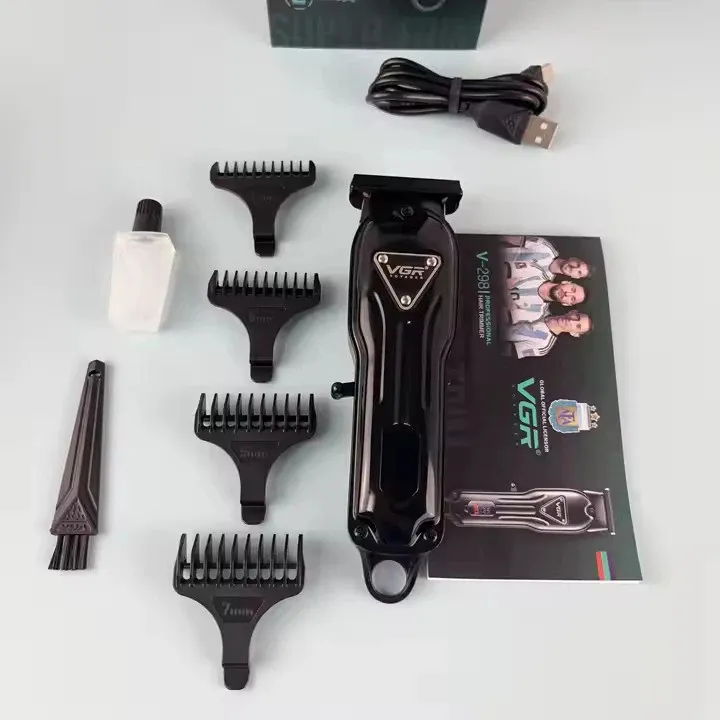 ماشین اصلاح موی سر و صورت وی جی ار مدل V298 V051 مجموعه دو عددی - تصویر 5
