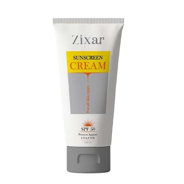 کرم ضد آفتاب بی رنگ زیکسار SPF 50 مدل Highly Effective محافظ UVA ،UVB و PA+++ مناسب انواع پوست حجم 50 میلی لیتر