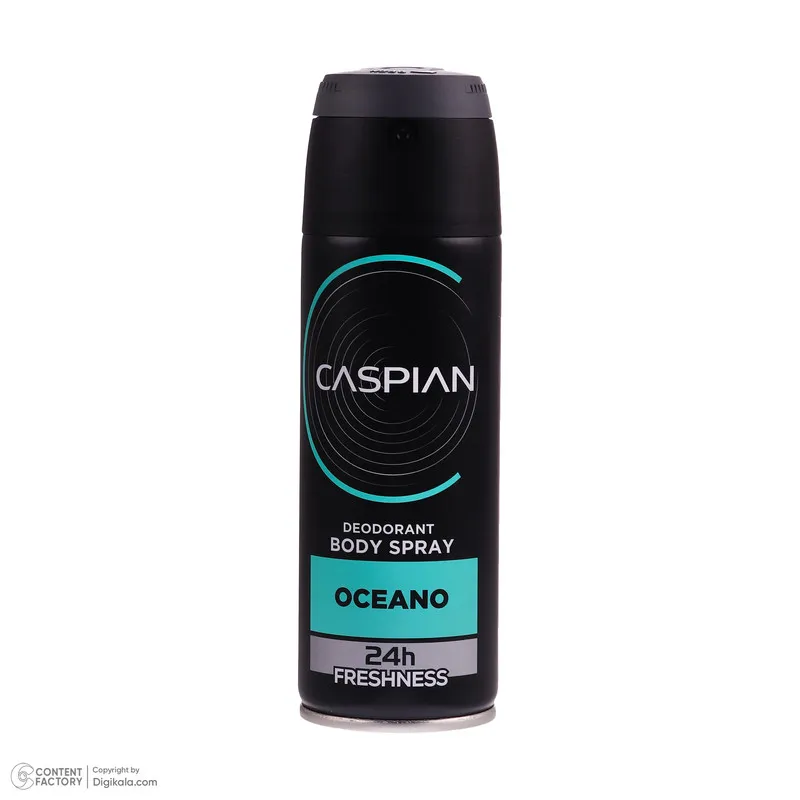 اسپری دئودورانت بدن مردانه کاسپین مدل OCEANO حجم 150 میلی لیتر - تصویر 2