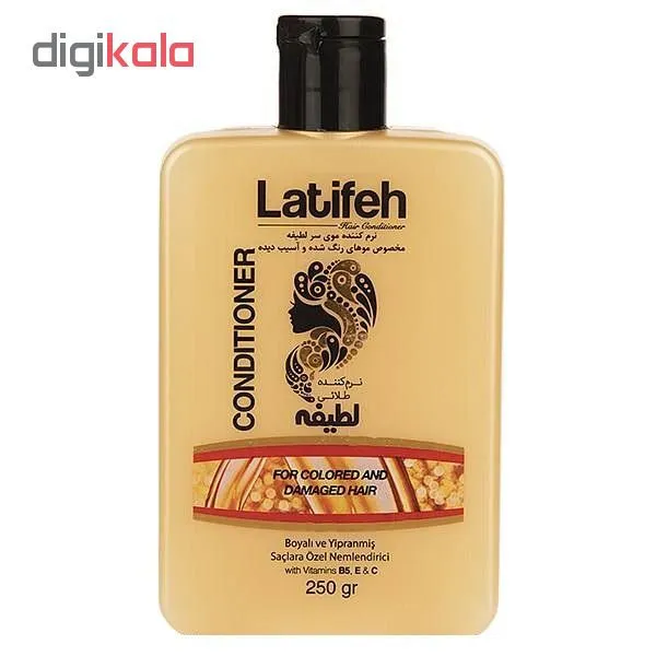 نرم کننده مو لطیفه مدل Gold وزن 250 گرم - تصویر 2