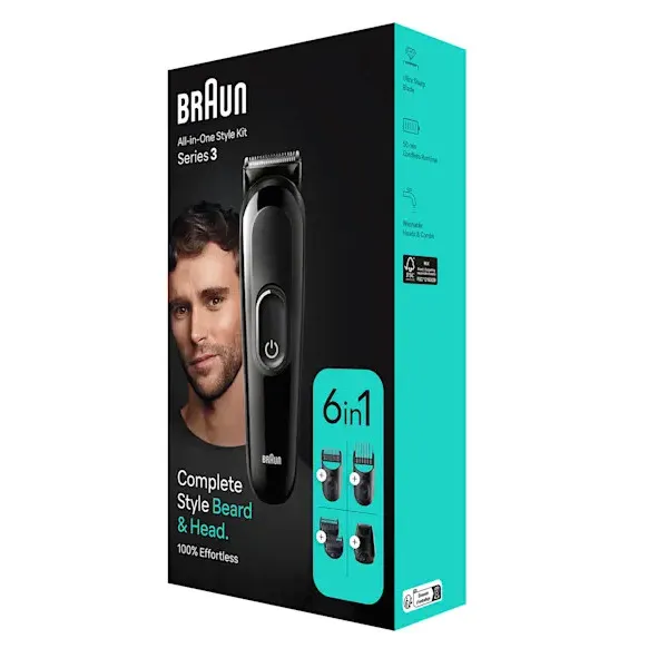 ماشین اصلاح موی صورت شارژی براون مدل MGK3410 - تصویر 2