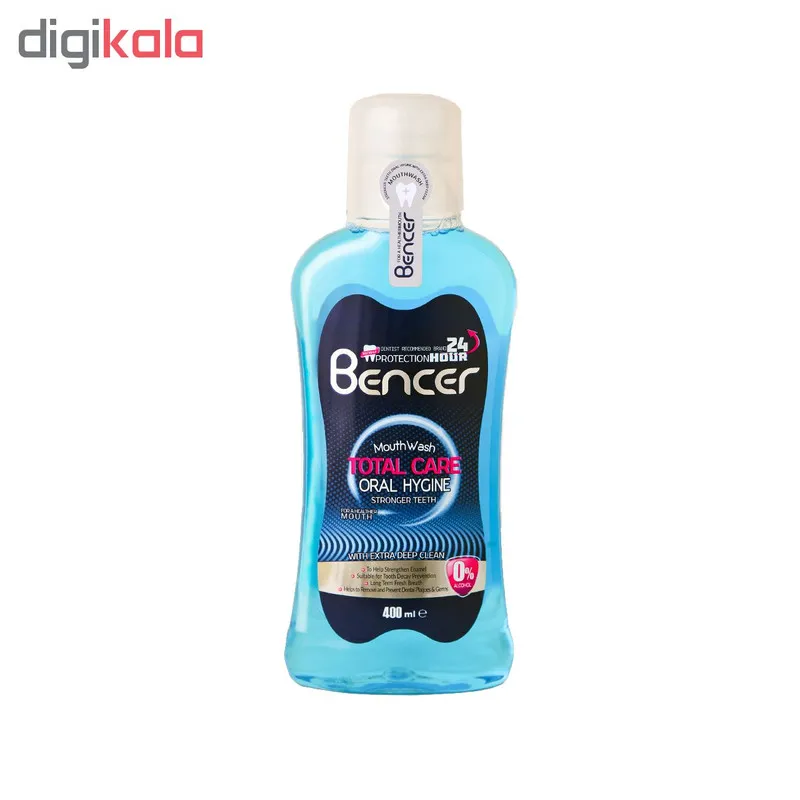 دهان شویه بنسر مدل Total Care حجم 400 میلی لیتر - تصویر 2