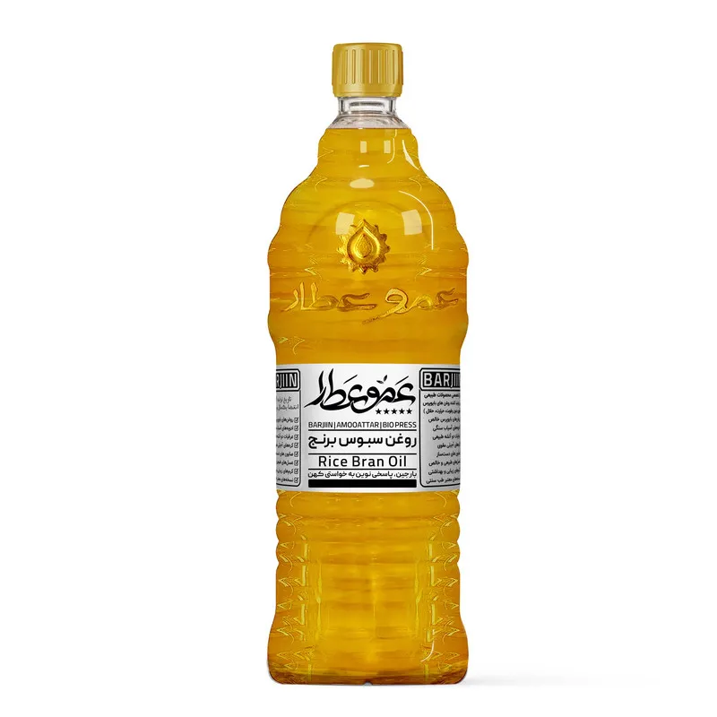 روغن سبوس برنج  عموعطار مدل 06 حجم 1000میلی لیتر