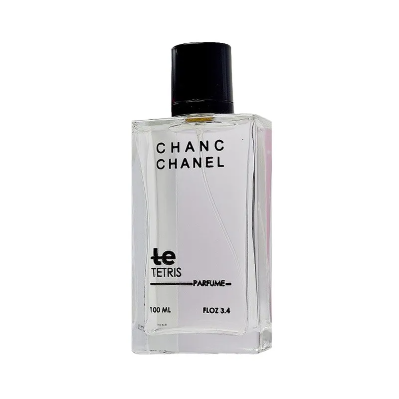 ادوپرفیوم زنانه تتریس مدل Chanel Chance با رایحه شیرین حجم 100 میلی‌لیتر