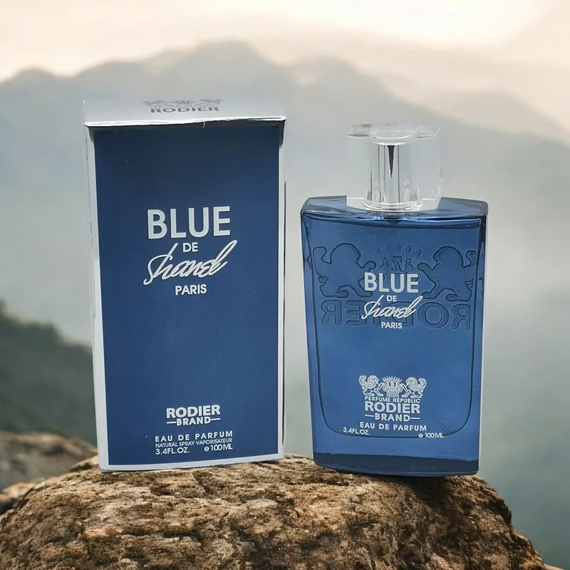 ادو پرفیوم مردانه رودیر مدل Blue De Chanel با رایحه خنک حجم 100 میلی لیتر مجموعه دو عددی - تصویر 2