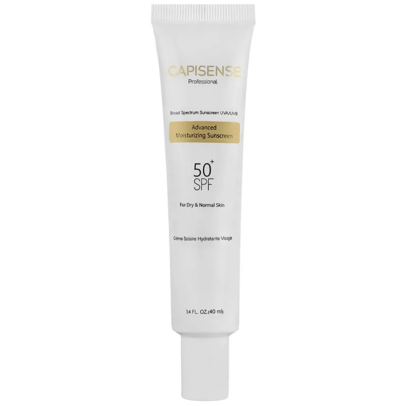 کرم ضد آفتاب بدون رنگ SPF 50 کپیسنس مدل MOI-DN مناسب پوستهای خشک و معمولی حجم 40 میلیلیتر