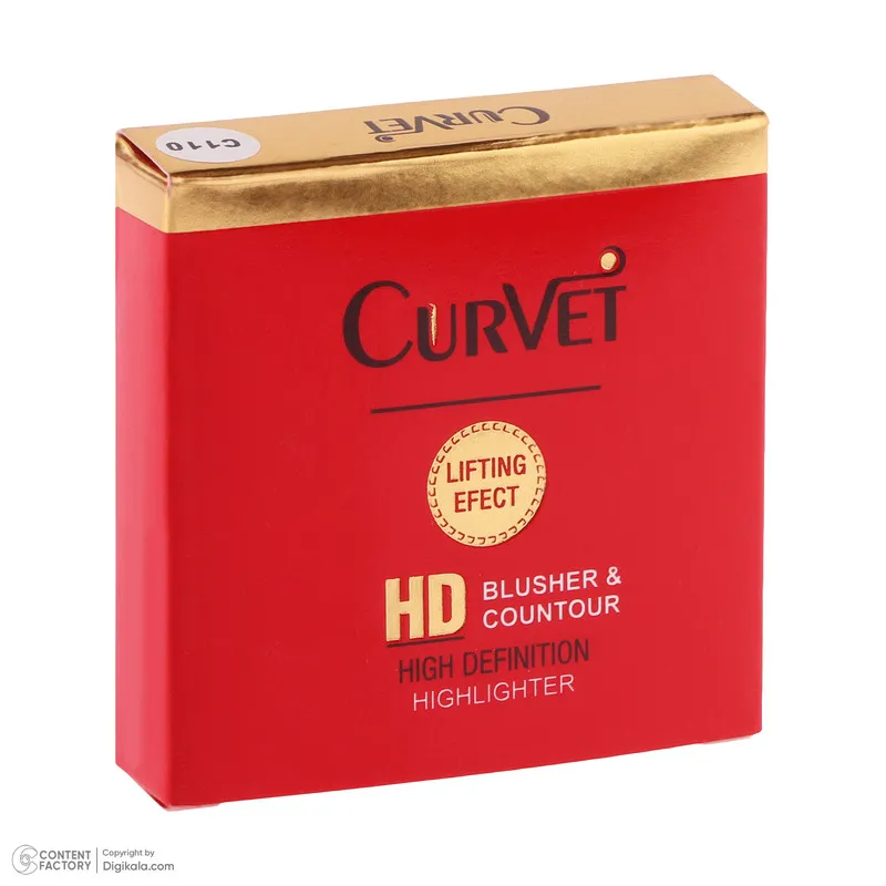 رژگونه هایلایتر کوروت مدل HD شماره 110 - تصویر 5