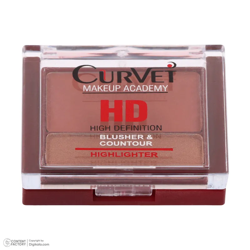 رژگونه هایلایتر کوروت مدل HD شماره 111 - تصویر 3
