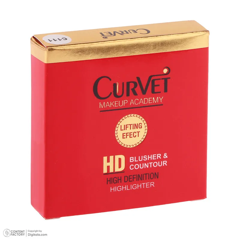 رژگونه هایلایتر کوروت مدل HD شماره 111 - تصویر 5