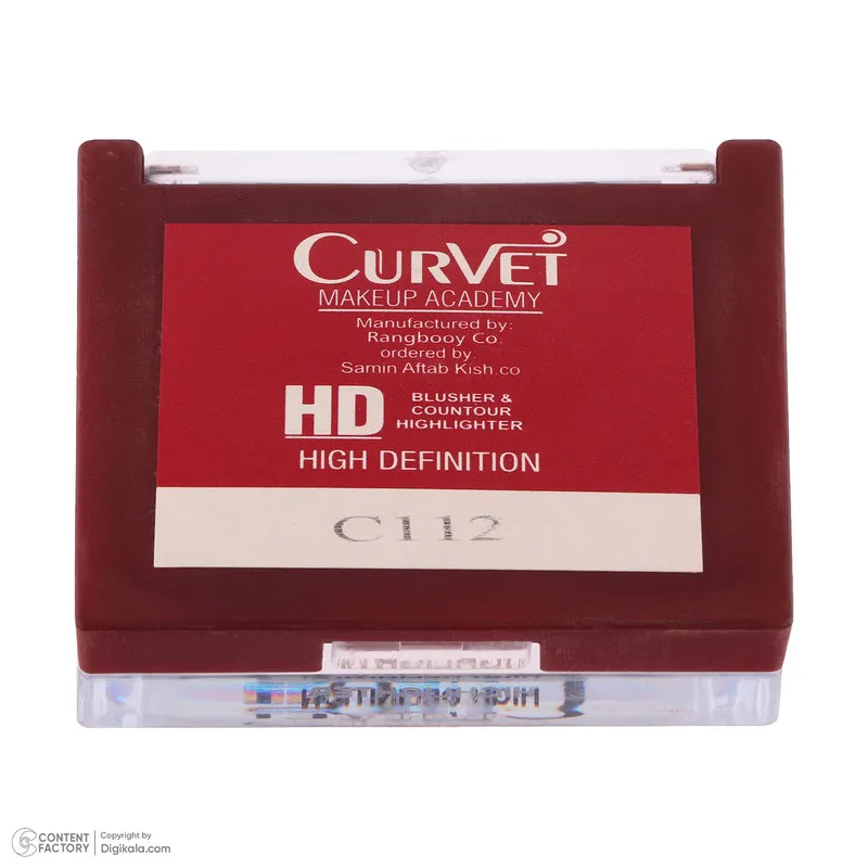 رژگونه هایلایتر کوروت مدل HD شماره 112 - تصویر 4