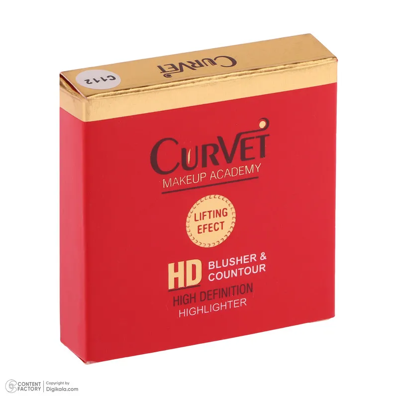 رژگونه هایلایتر کوروت مدل HD شماره 112 - تصویر 5