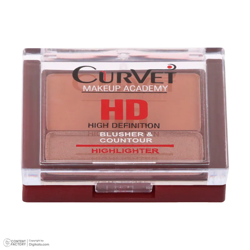رژگونه هایلایتر کوروت مدل HD شماره 115 - تصویر 3
