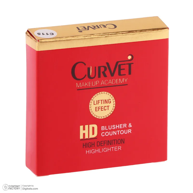رژگونه هایلایتر کوروت مدل HD شماره 115 - تصویر 5