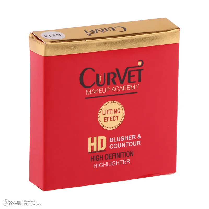 رژگونه هایلایتر کوروت مدل HD شماره 114 - تصویر 5