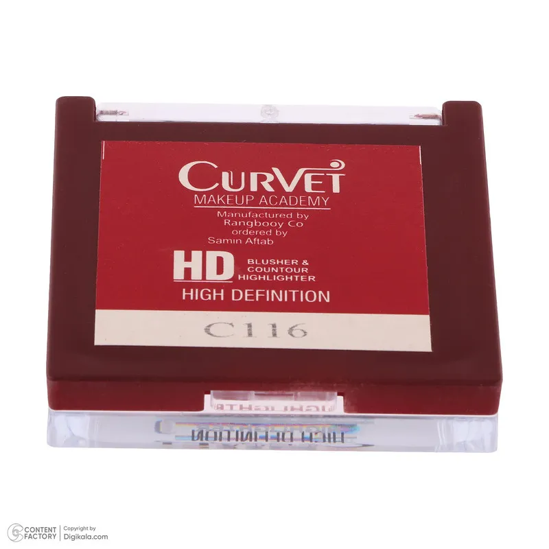 رژگونه هایلایتر کوروت مدل HD شماره 116 - تصویر 4