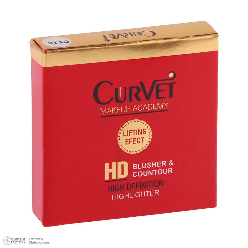 رژگونه هایلایتر کوروت مدل HD شماره 116 - تصویر 5