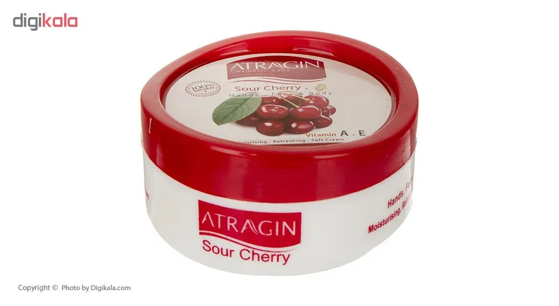 کرم مرطوب کننده و تغذیه کننده عطرآگین مدل Sour cherry حجم 180 میلی لیتر - تصویر 2