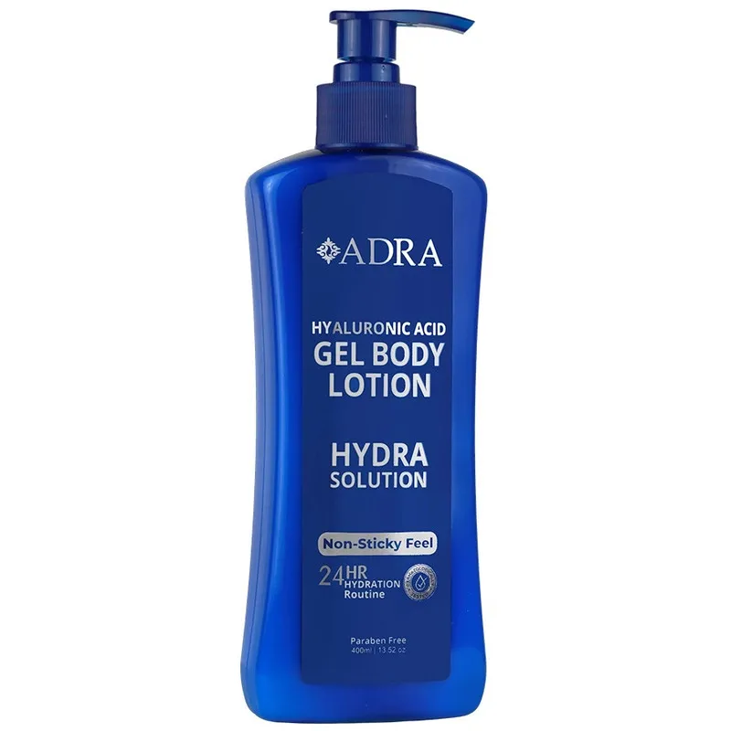 ژل لوسیون بدن آدرا مدل Hyaluronic Acid حجم 400 میلی لیتر - تصویر 2