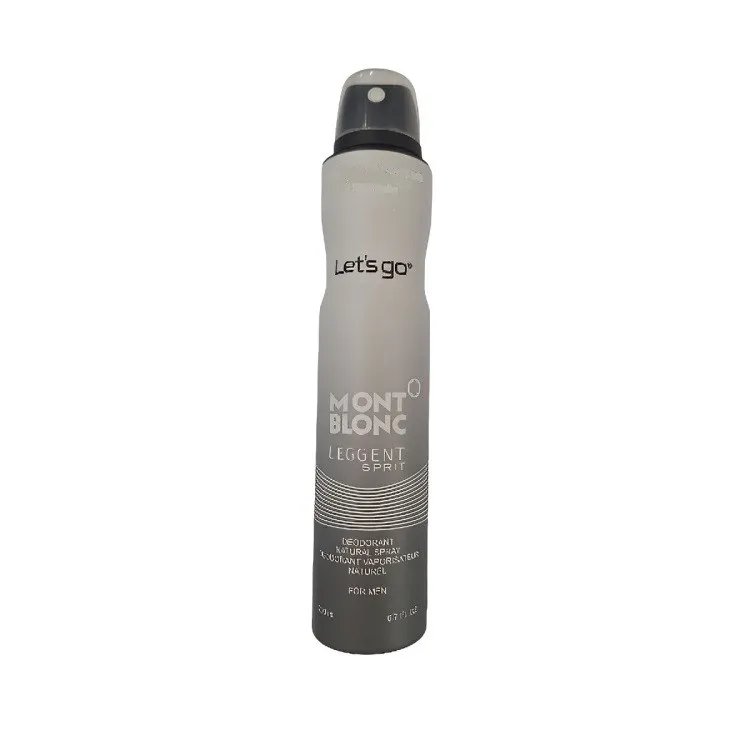 اسپری دئودورانت مردانه لتس گو مدل mont blanc حجم 200 میلی لیتر - تصویر 2