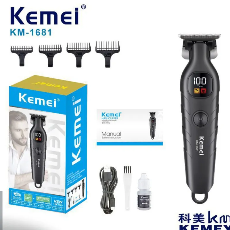 ماشین اصلاح موی سر و صورت کیمی مدل km-1681 - تصویر 2