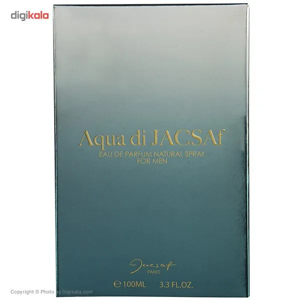 ادو پرفیوم مردانه ژک ساف مدل Aqua Di Jacsaf حجم 100 میلی لیتر - تصویر 3